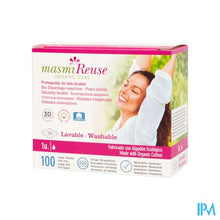 Charger l'image dans la galerie, Masmi Protege-slip Lavable Coton Bio Ailes
