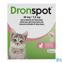 Afbeelding in Gallery-weergave laden, Dronspot 30mg/7,5mg Spot-on Kat Kl.>0,5-2,5kg Pip2
