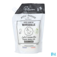 Afbeelding in Gallery-weergave laden, Bell Ezelmelk Marseille Vloeibare Zeep Refill500ml
