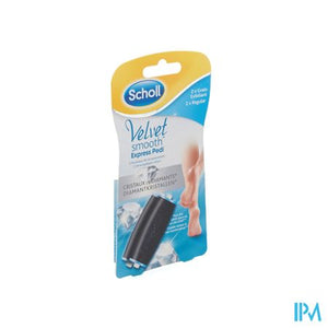 Scholl Velvet Smooth Expr.pedi 2rol.diamantkristal