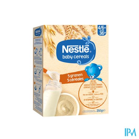 Nestle Baby Cereals 5 Granen 250g