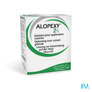Alopexy 2 % Liquid Fl Plast Pipet 3x60ml