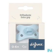 Load image into Gallery viewer, Difrax Fopspeen Dental 0-6m Blue Topaz
