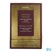 Charger l'image dans la galerie, Korres Kf Elixir Gouden Krokus Saffron 30ml
