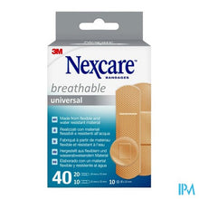 Afbeelding in Gallery-weergave laden, Nexcare 3m Breathable Univer. Strips 40 N0340as
