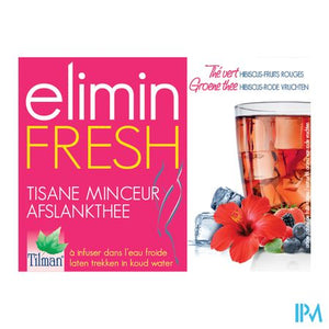 Elimin Fresh Hibiscus-rode Vruchten Tea-bags 24