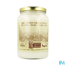 Afbeelding in Gallery-weergave laden, Amanprana Extra Virgin Cocos Olie 1600ml
