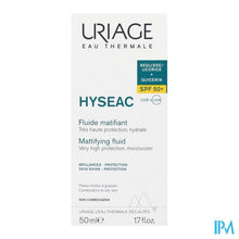 Load image into Gallery viewer, Hyseac Fluide Matifiant Spf50+ 50ml
