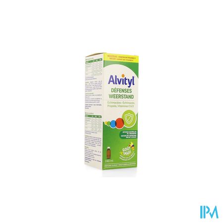 Alvityl Weerstand Siroop 240ml Nf