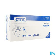 Charger l'image dans la galerie, Cmt Handschoenen Latex Wit Lp M 100
