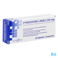 Load image into Gallery viewer, Pyridoxine Comp. 20x250mg
