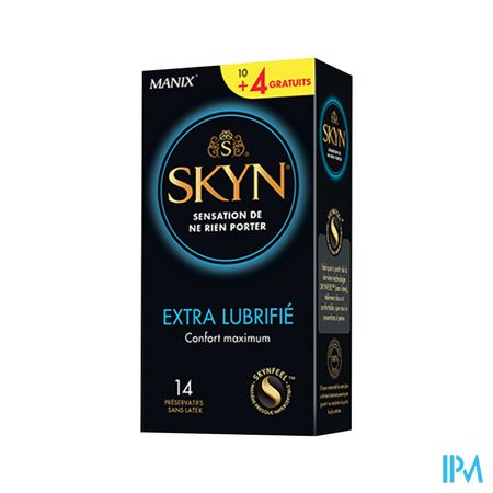 Manix Skyn Elite Extra Lubricated Condoms 10+4