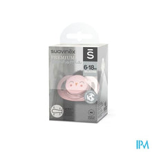 Charger l'image dans la galerie, Suavinex Bonhomia Soother Sili.rev 6/18m Owl Pink
