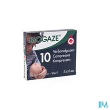 Afbeelding in Gallery-weergave laden, Biogaze 10 Verbandgazen 5 x 5 cm

