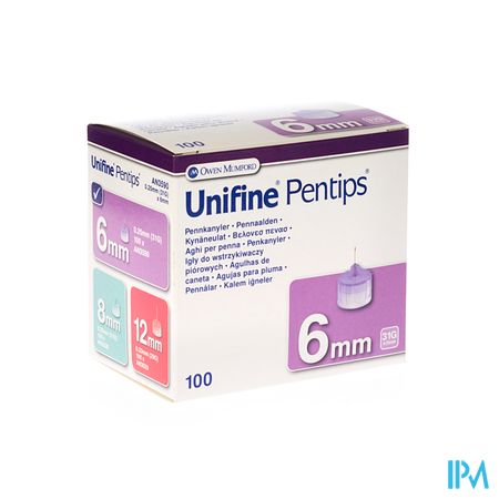 Unifine Pentips Pennaald 31g 6mm 100 An3590