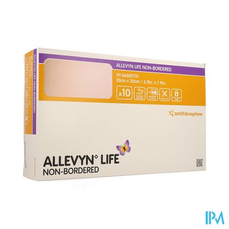 Allevyn Life Non Bordered 10x20cm 10 66801751