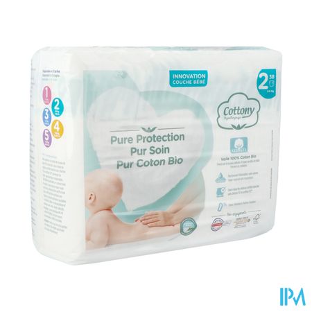 Cottony Baby Diapers Size 2 3 - 6kg 38