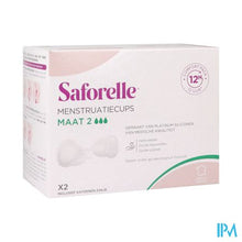Load image into Gallery viewer, Saforelle Menstruatiecups Pack Comfort 12h T2
