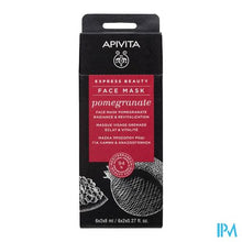 Load image into Gallery viewer, Apivita Express Beauty Face Mask Pomegr.rad.&amp;revit
