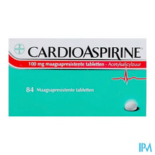 Afbeelding in Gallery-weergave laden, Cardioaspirine 100mg Pi Pharma Maagsapres.tabl 84
