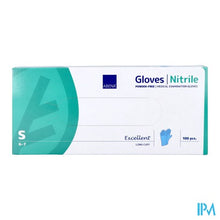 Charger l'image dans la galerie, Abena Excellent Handschoen Nitrile S Blauw
