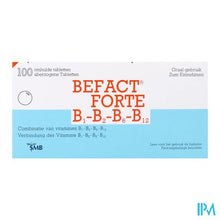 Afbeelding in Gallery-weergave laden, Befact® Forte B1-B2-B6-B12 omhulde tabletten 100
