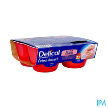 Charger l'image dans la galerie, Delical Creme Dessert La Floridine Aardbei 4x125g
