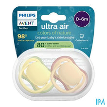 Afbeelding in Gallery-weergave laden, Philips Avent Fopspeen +0m Air Beige/groen 2
