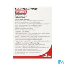 Load image into Gallery viewer, Frontcontrol Wormer Honden Tabl 2
