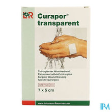 Load image into Gallery viewer, Curapor Transparant Steriel 7cmx 5cm 5 13099
