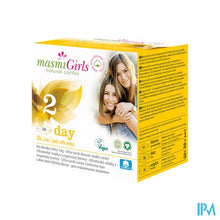 Charger l'image dans la galerie, Masmi Girls Serviettes Jour Size 2 Bio 10
