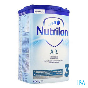 Nutrilon Ar3 Opvolgmelk A/regurgitatie Pdr 800g