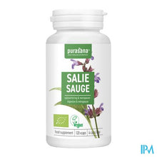 Afbeelding in Gallery-weergave laden, Purasana Salie 250mg Bio V-caps 120
