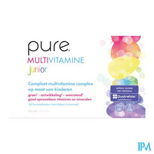 Afbeelding in Gallery-weergave laden, Pure Multivitamine Junior Kauwtabl 60
