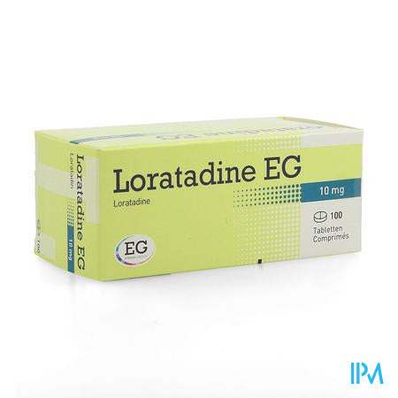 Loratadine EG 10 Mg Tabl 100 X 10 Mg