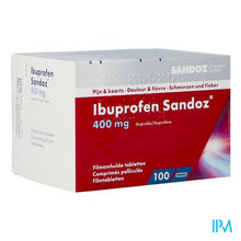 Afbeelding in Gallery-weergave laden, Ibuprofen Sandoz 400mg Comp Pell 100x400mg

