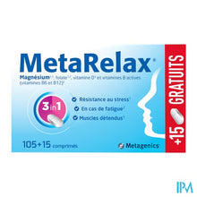 Afbeelding in Gallery-weergave laden, Metarelax Tabl 105+15 Metagenics
