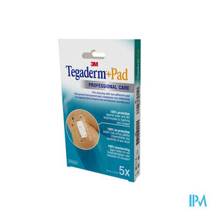 Tegaderm + Pad 3m Transp Steril 5cmx 7cm 5 3582p