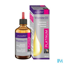 Load image into Gallery viewer, Mannavital Vitamine D3 Platinum Druppels 100ml
