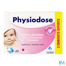 Load image into Gallery viewer, Physiodose Wegwerpfilter Baby Neusrein. 20+2 Grat.
