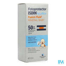 Load image into Gallery viewer, Isdin Fotoprotector Isdin Mineral Baby Ip50+ 50ml

