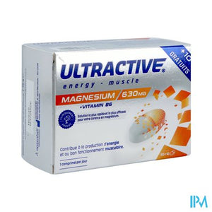 Ultractive Magnesium 630mg Comp 60