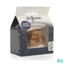 Afbeelding in Gallery-weergave laden, Difrax Fopspeen Natural 20m+ Uni Steenrood
