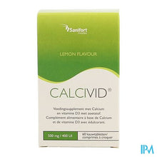 Afbeelding in Gallery-weergave laden, Calcivid 500mg/400ie Lemon Chew 60
