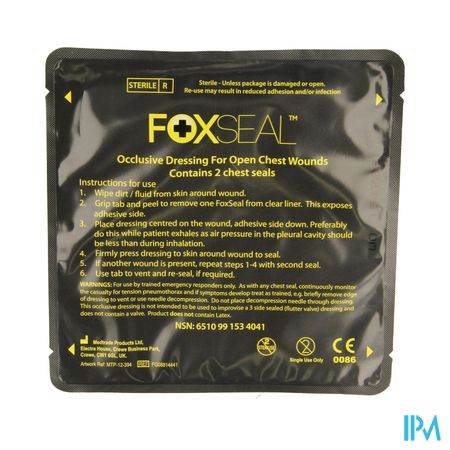 Chest Seal Foxseal 2 Covarmed