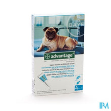 Afbeelding in Gallery-weergave laden, Advantage 100 Honden 4<10kg 4x1,0ml
