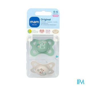 Mam Fopspeen Original Pure Siliconen 0-6m Unisex