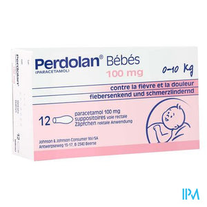 Perdolan Supp Baby 12x100mg