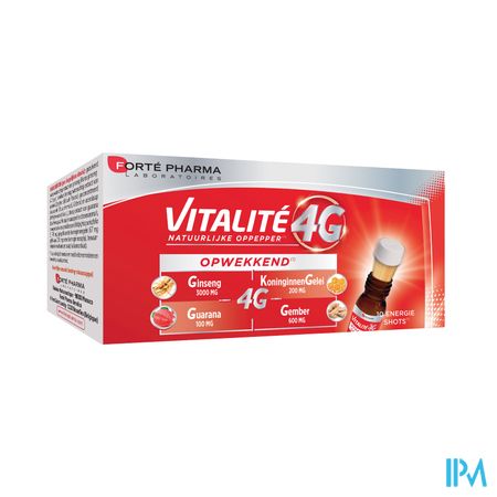 Vitalite 4g Opwekkend Energie Shots 10