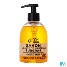 Afbeelding in Gallery-weergave laden, Mkl Surgr.vloe.marseillezeep Sinaasapp.&amp;honin300ml
